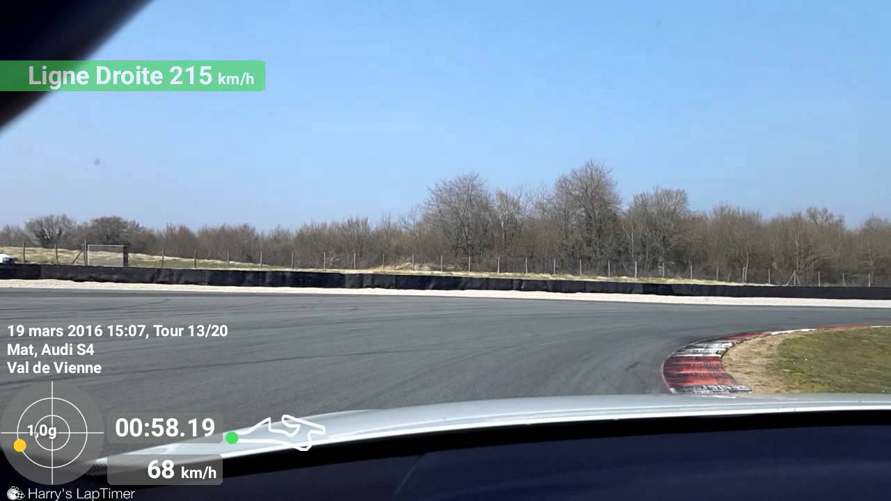 Video Embarqu&eacute;e Circuit du Val de Vienne (Le Vigeant)