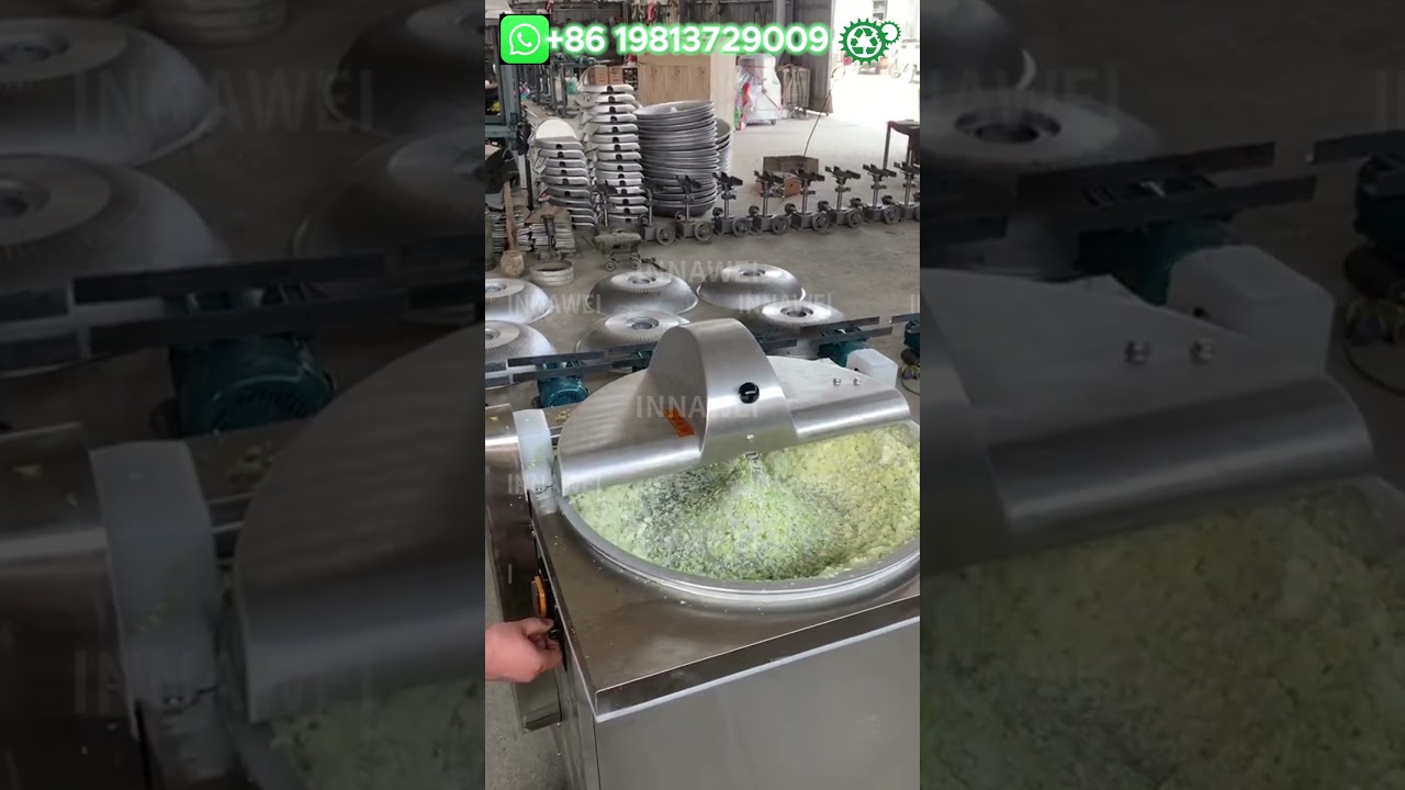 Commercial Vegetable Meat Mincer for Dumplings Spring Rolls Wontons Restaurant Kitchen
