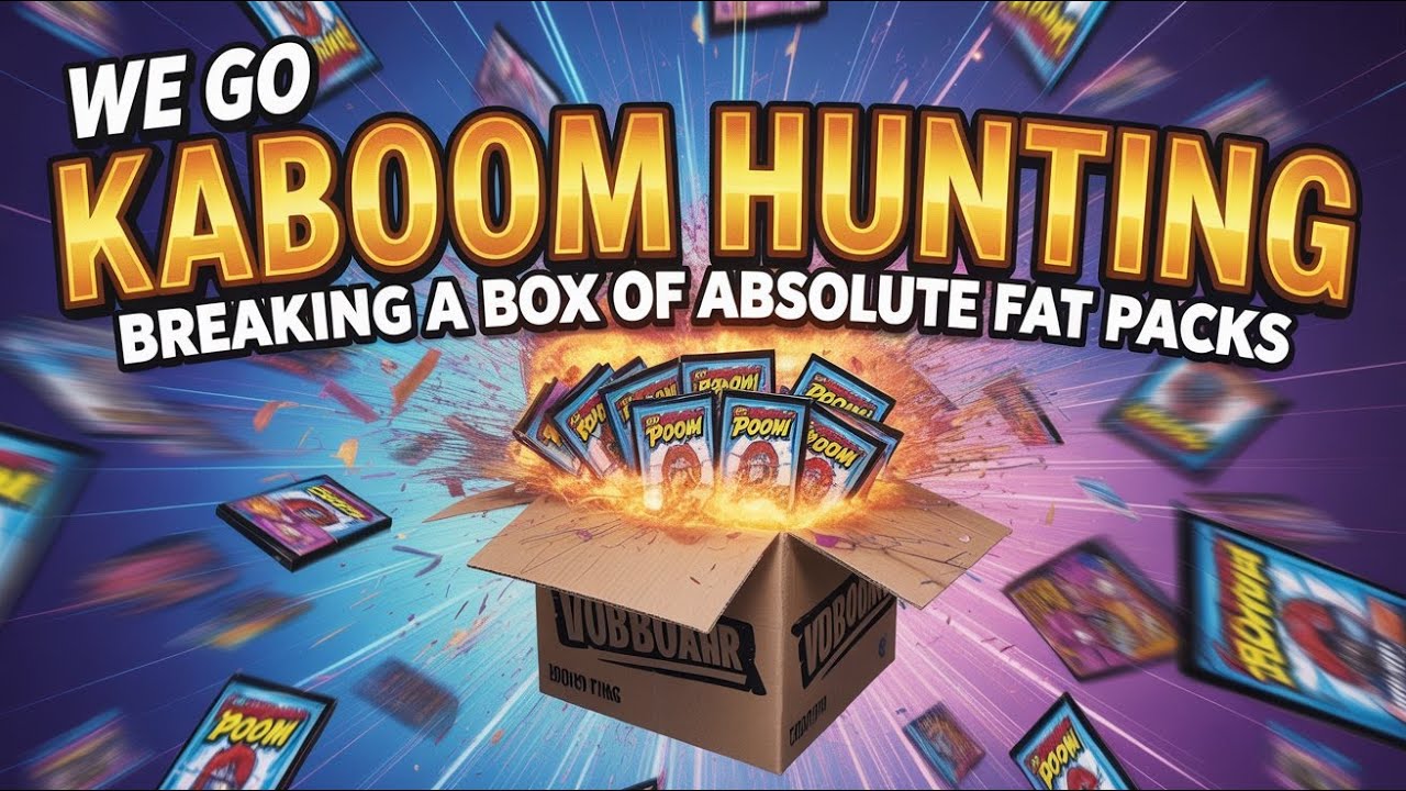 We Go Kaboom Hunting by Breaking a Box of Absolute Fat Packs..