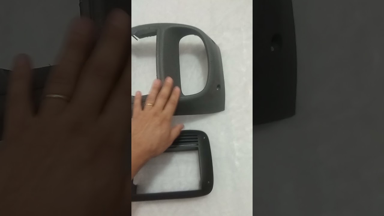 Moldura para multimídia 2din Renault Clio - Denimoldura