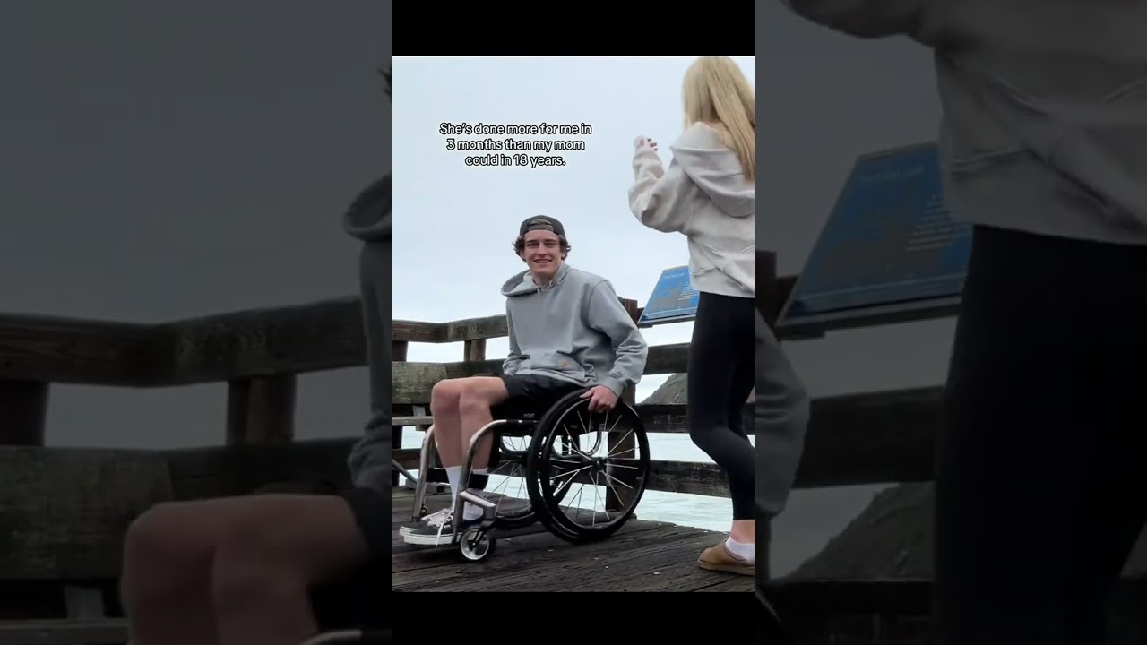 Words can&rsquo;t describe how greatful I am for you #buddyboy805 #wheelchair #paralyzed #girlfriend