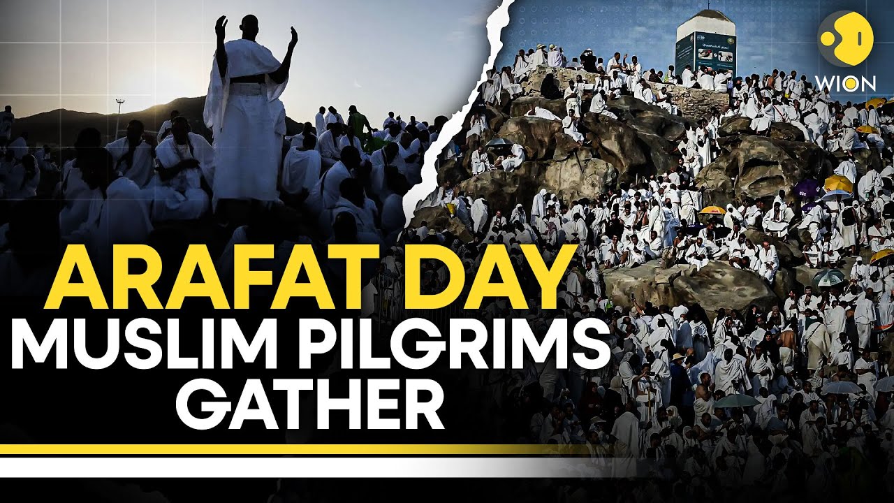 Hajj 2025 LIVE: Muslim Pilgrims Start Settling in Arafat Near Mecca | Arafat Day | Eid-ul-Adha 2025