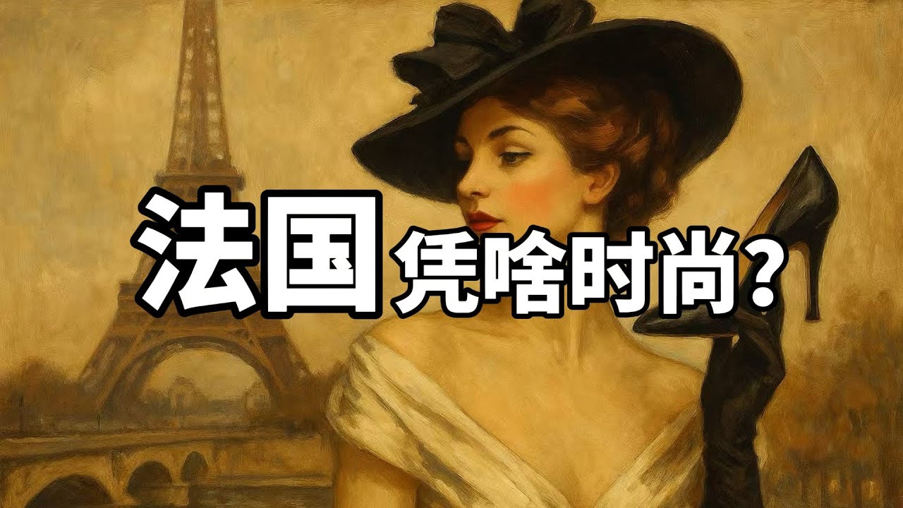 法国到底凭啥时尚？！15分钟揭秘巴黎为何无法取代的真相？！｜法国历史｜法国文化｜法国时尚史｜文化鄙视链｜精英主义｜奇闻逸事｜冷知识