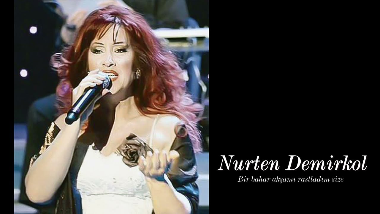 Nurten Demirkol ~ Bir bahar akşamı rastladım size