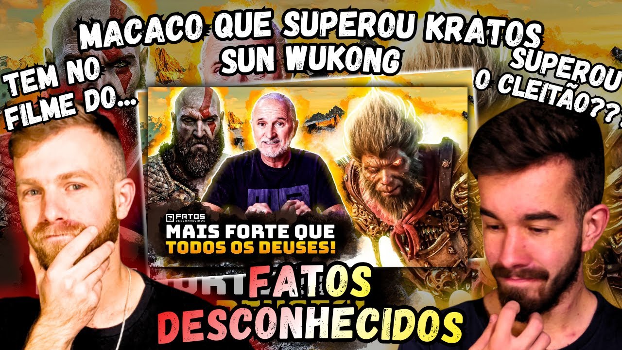 Sun Wukong: A história do macaco que superou Kratos | REACT