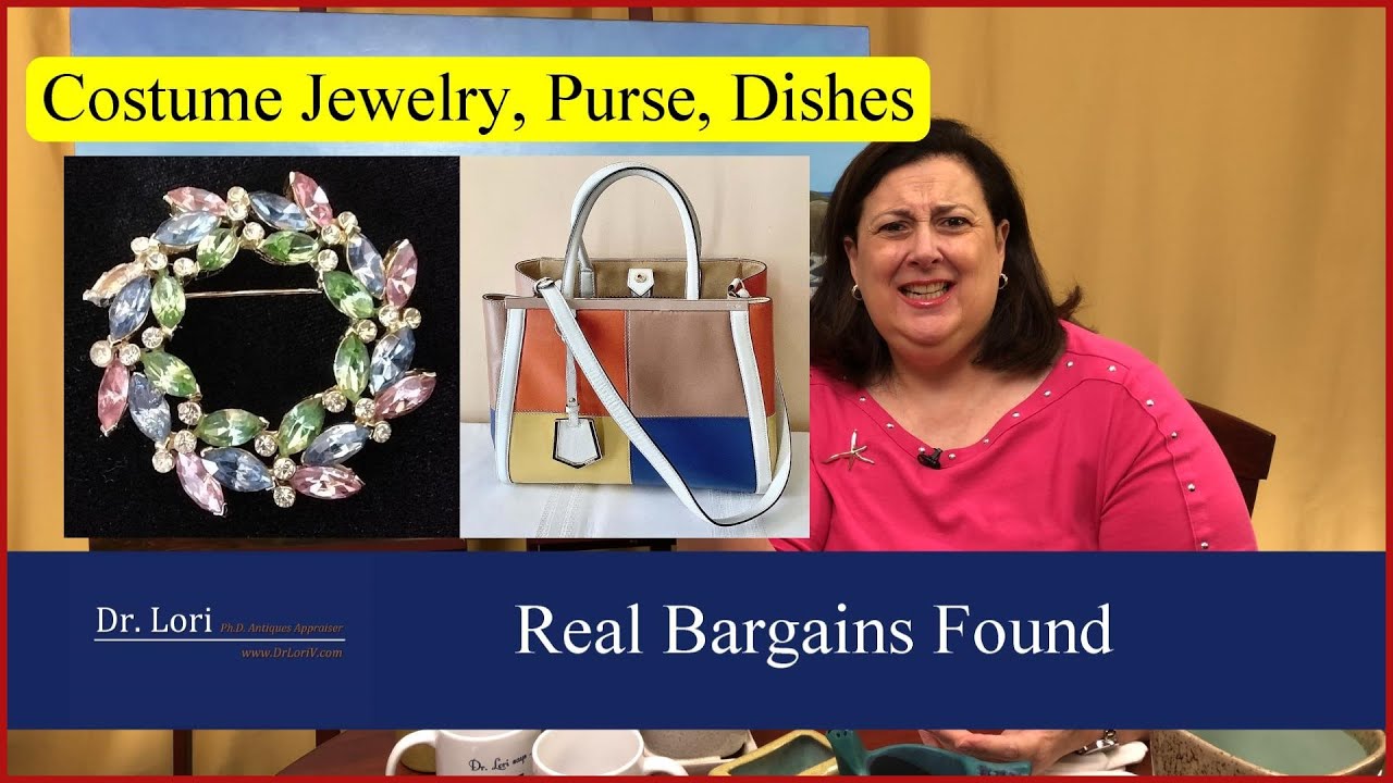 Real Bargains Found: Trifari & Weiss Costume Jewelry, Fendi Purse, Japanese Dishes, more by Dr. Lori