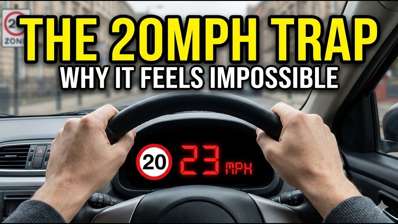 Why 20mph Feels Unnatural in Modern Cars – And How to Cope