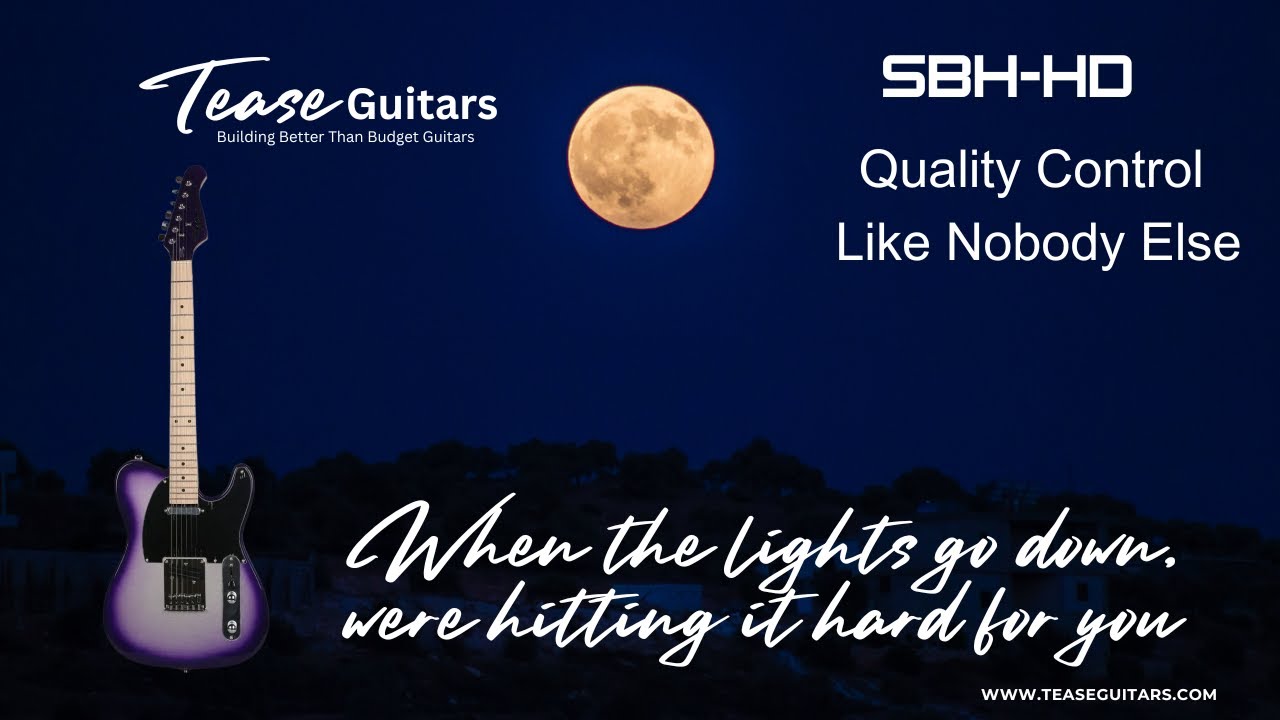 Follow our QC Standards for the SBH-HD from Tease Guitars