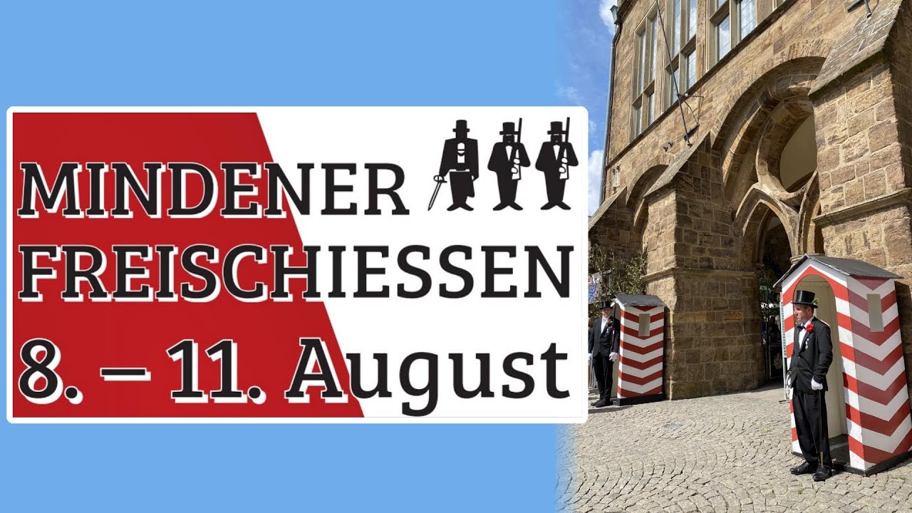 Mindener Freischießen 10. August 2024, ohne Werbung unter barkhausen-porta.de