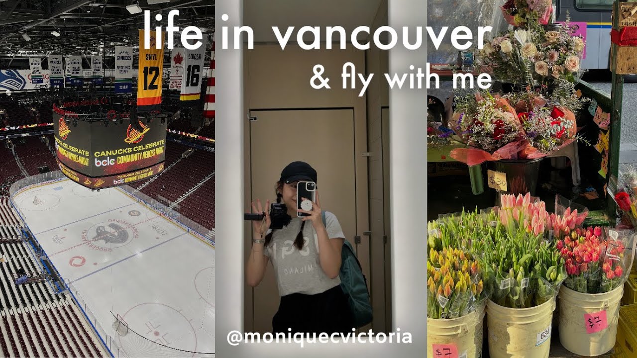 life in vancouver | backlogged march days, canucks game, and flying with kpop idols??