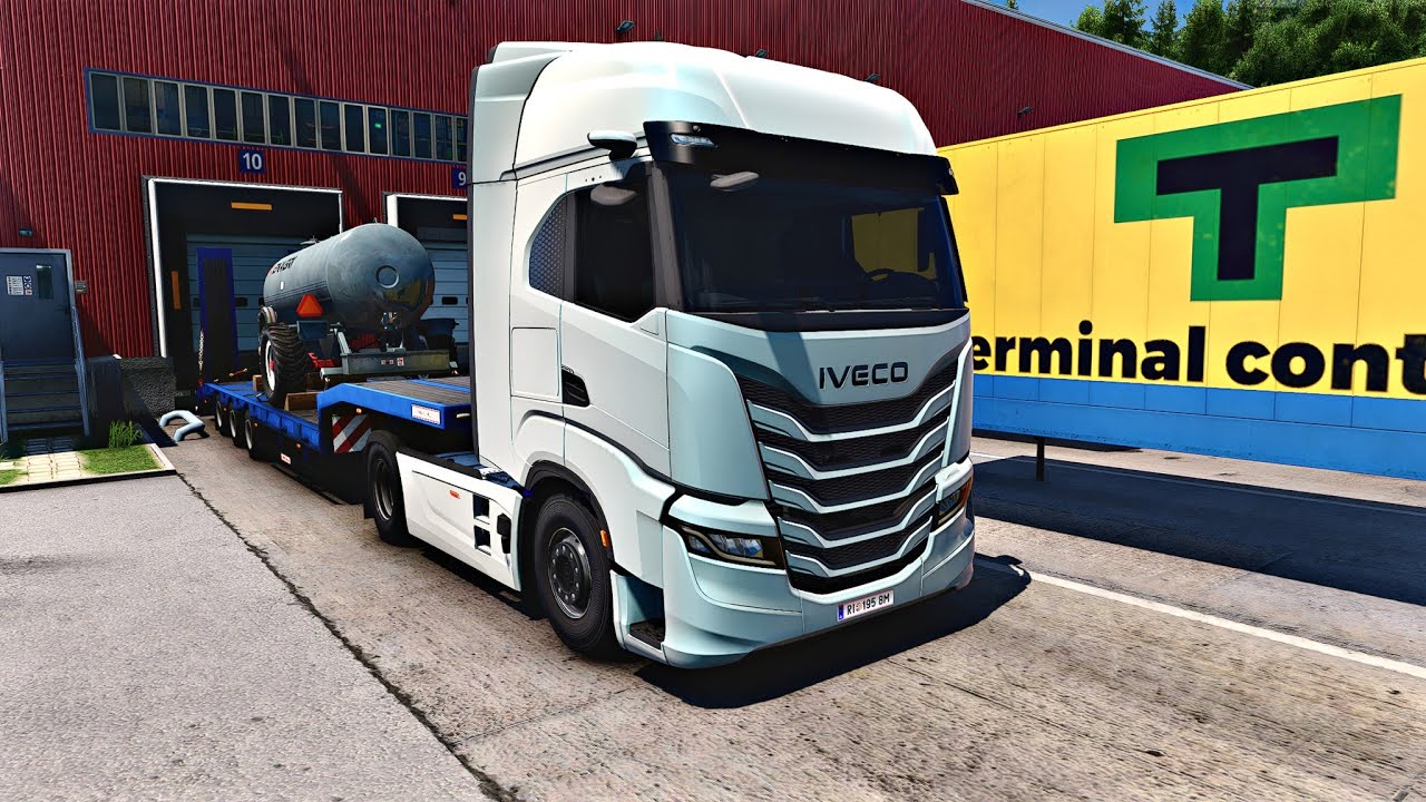 SHORT DELIVERY OF WATER TANK ACROSS AUSTRIA #eurotrucksimulator2 