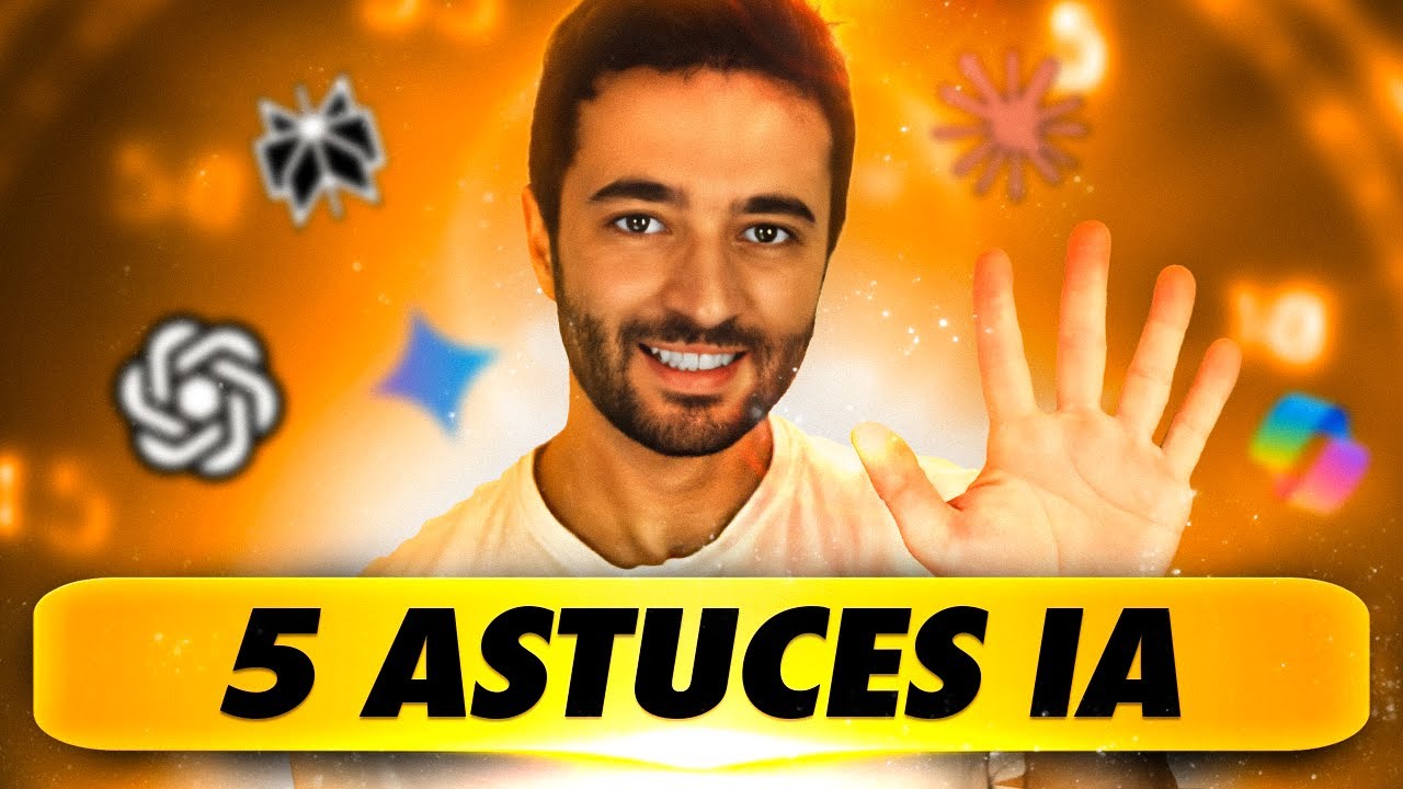 Ne Perdez pas de TEMPS avec l'IA ! (5 Astuces IA pour &ecirc;tre ENFIN productif)