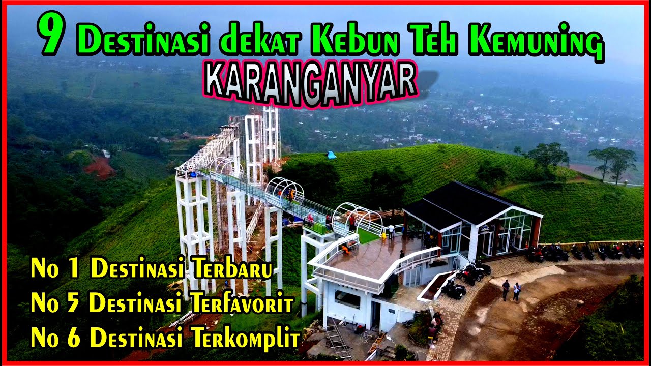 9 Destinasi Terpopuler di sekitar Kebun Teh Kemuning, Karanganyar