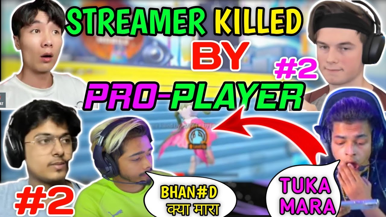 #2 PUBG BGMI Streamers Killed by Pro Players 2025 |  Streamer Epic Reaction After 1v4 Random Enemy