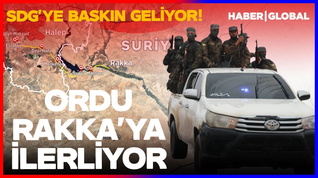 SON DAKİKA! Ordu Rakka'ya İlerliyor! Tanklar SDG/YPG İçin Geliyor! Yeni Operasyon Yolda