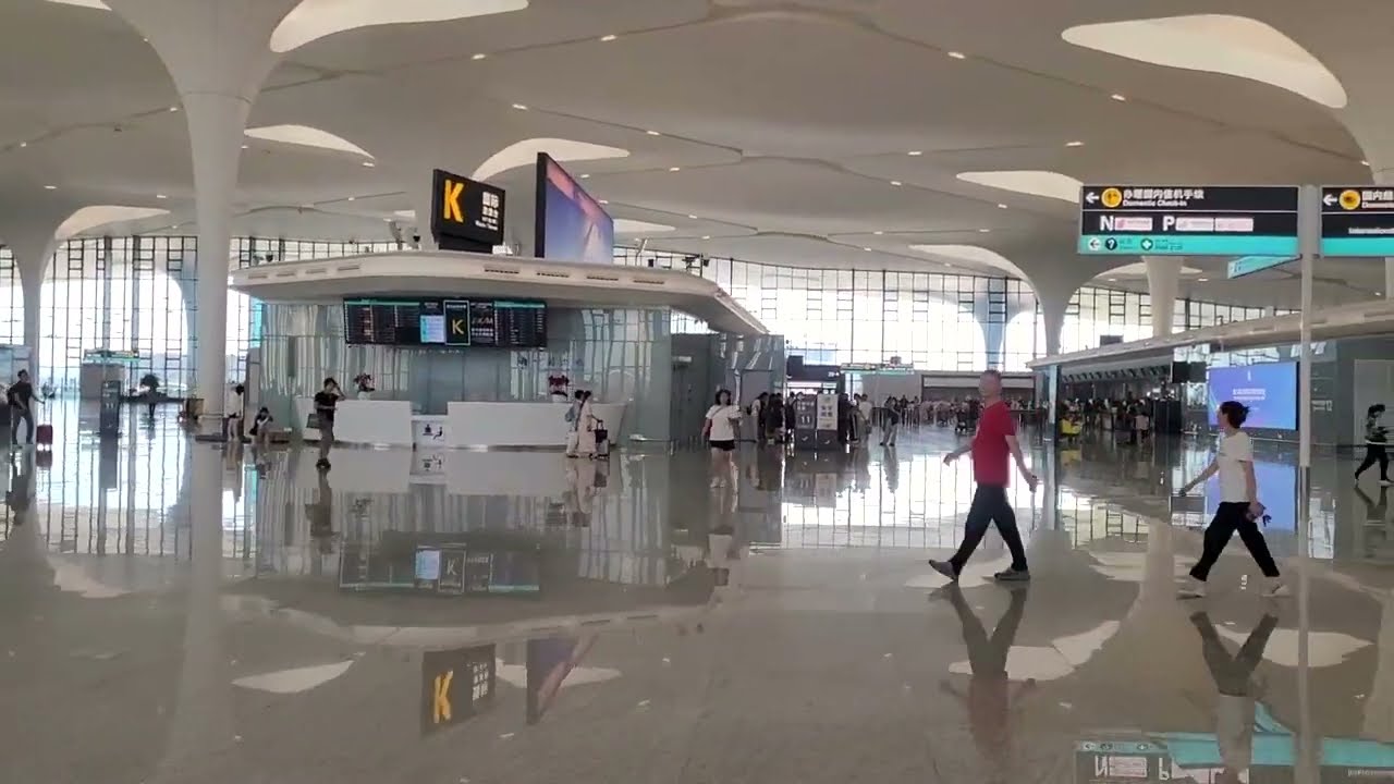 WALK TOUR |  Hangzhou Xiaoshan International Airport 🛫 | MASSIVE CHANGES