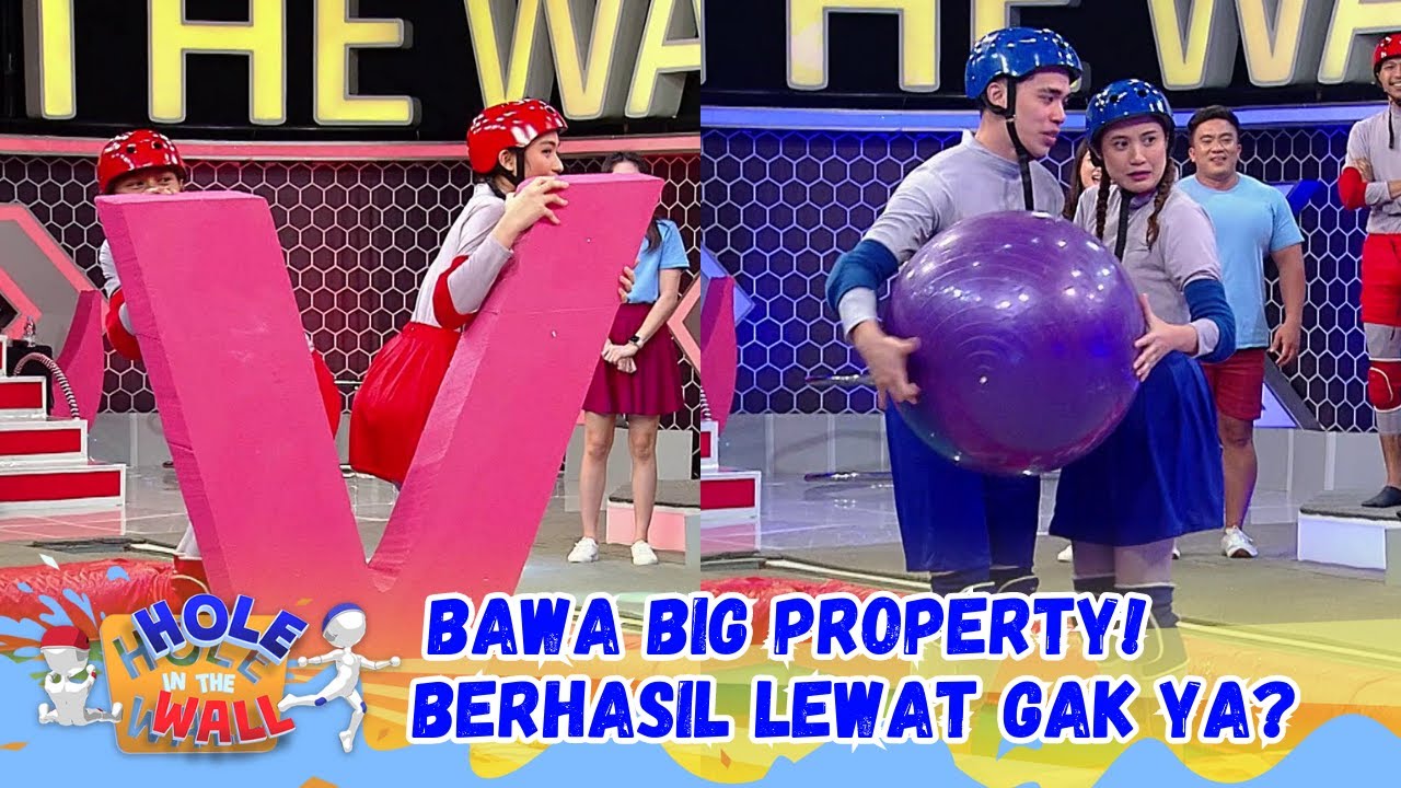 Kedua Tim Sama-Sama Membawa Big Properti, Tim Mana Yang Berhasil Lewat? - Hole In The Wall 2023