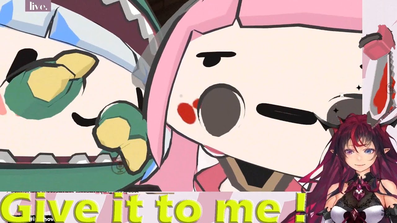 Calli wants to take Irys eyeball  [Hololive Eng Sub] [Hololive中英字幕]