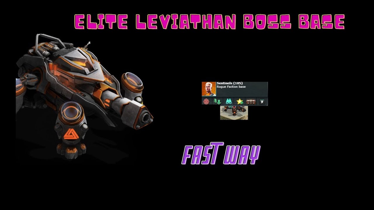War Commander Elite Leviathan Boss Base Fast Way.