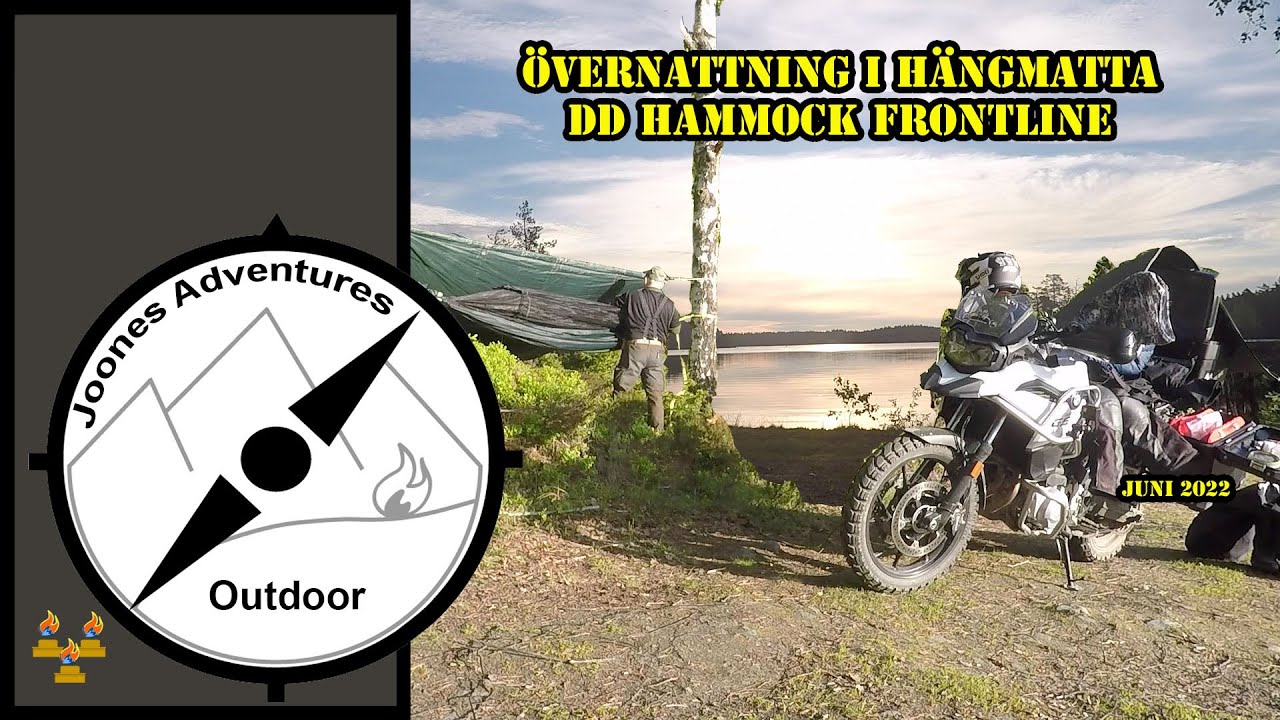 &Ouml;vernattning i h&auml;ngmatta, DD Hammock Frontline