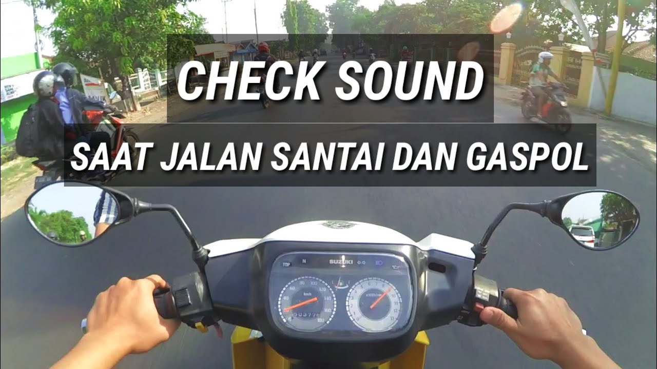 AHM Exhaust Satria 120 R | Two Stroke Sound Engine