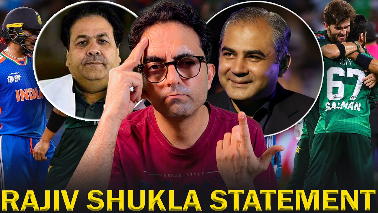 ‘Statements are not mine’: Rajeev Shukla rejects viral audio played on Pakistan talk show!