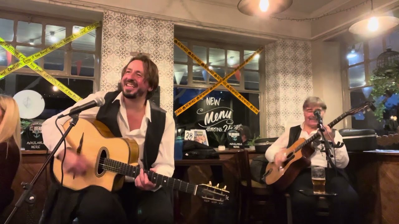 Modjango - Paul Gregory / violinist Billy Thompson play Dark Eyes