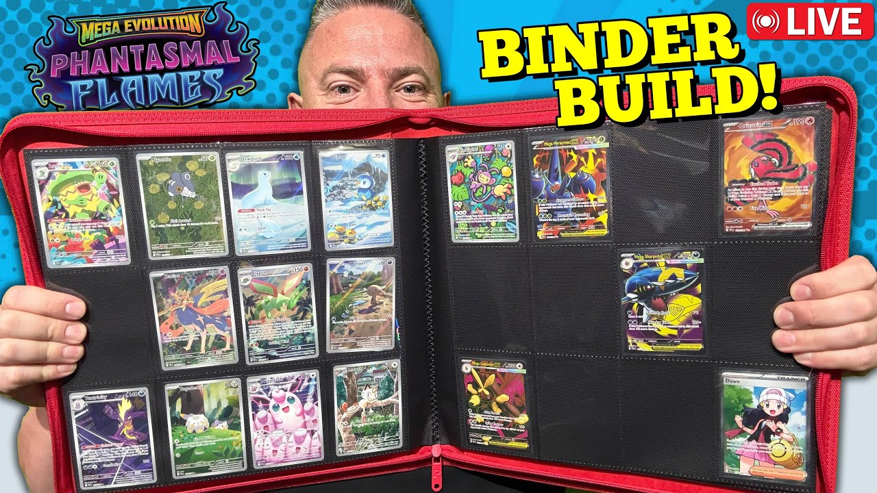 I'm Building My Phyantasmal Flames Binder! And I Try To Complete IT! $700 Opening!