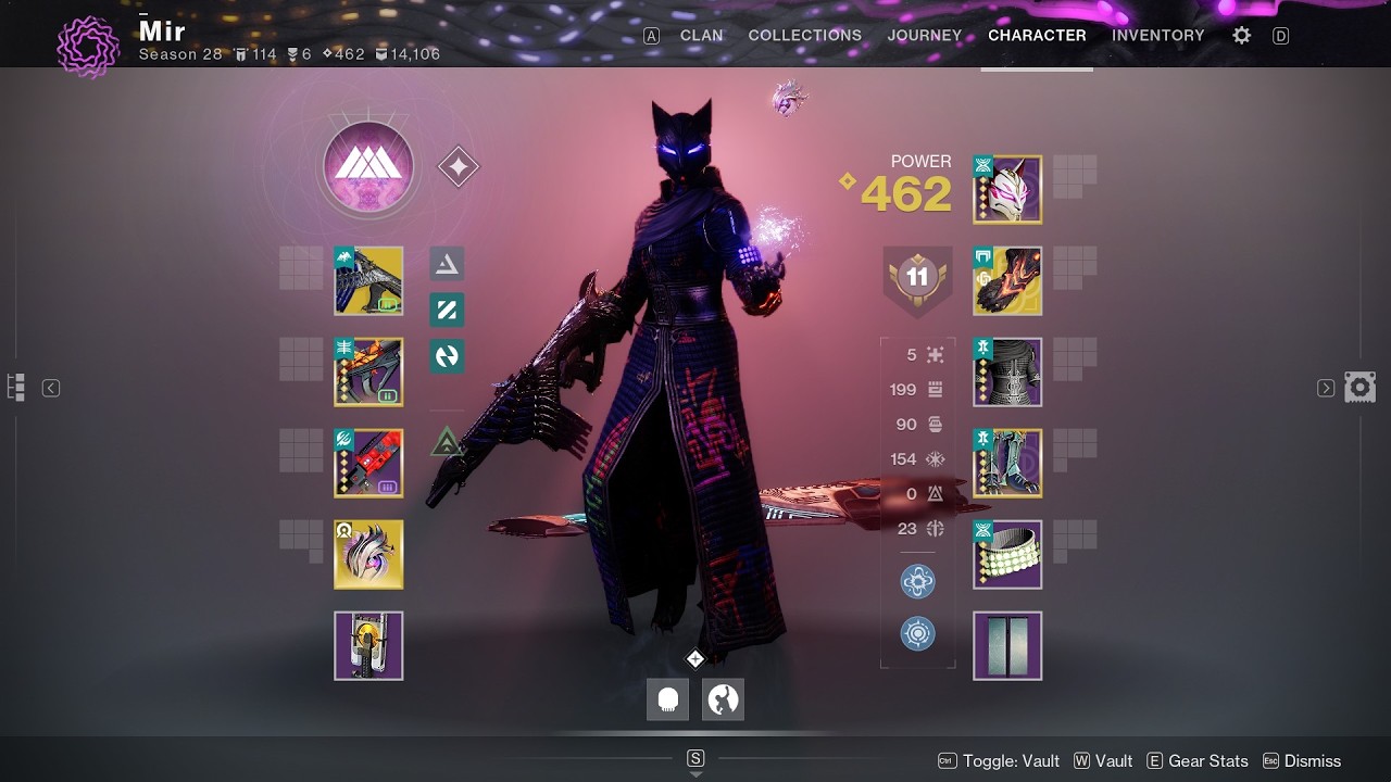 Winters Guille Power creeps GM Sunless Cell (−50 Power) | Destiny 2 Renegades