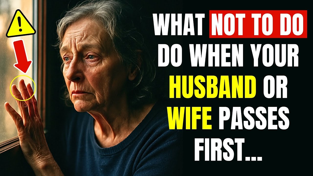 SENIORS: What NOT to Do When Your Husband or Wife Passes First &ndash; 6 Life Lessons | Senior Health Tips