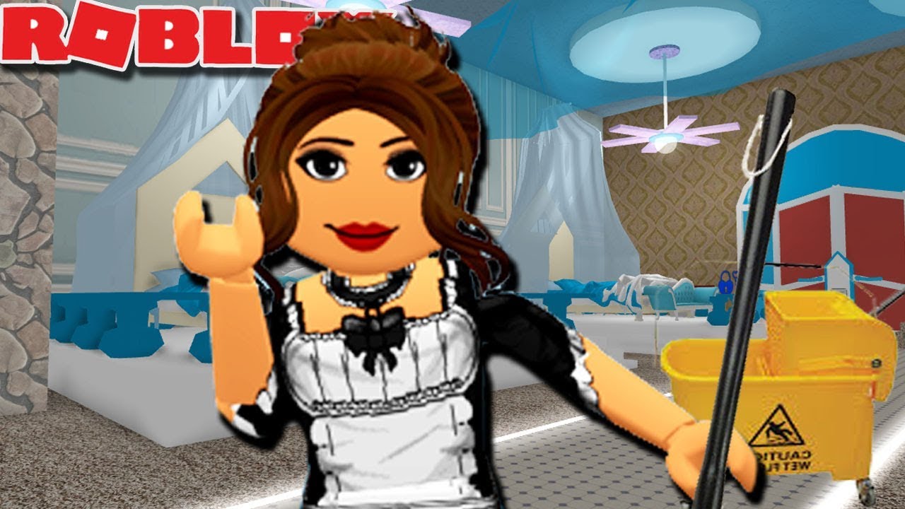 BEING A MAID IN FANTASIA HOTEL | Royale High Roblox Roleplay