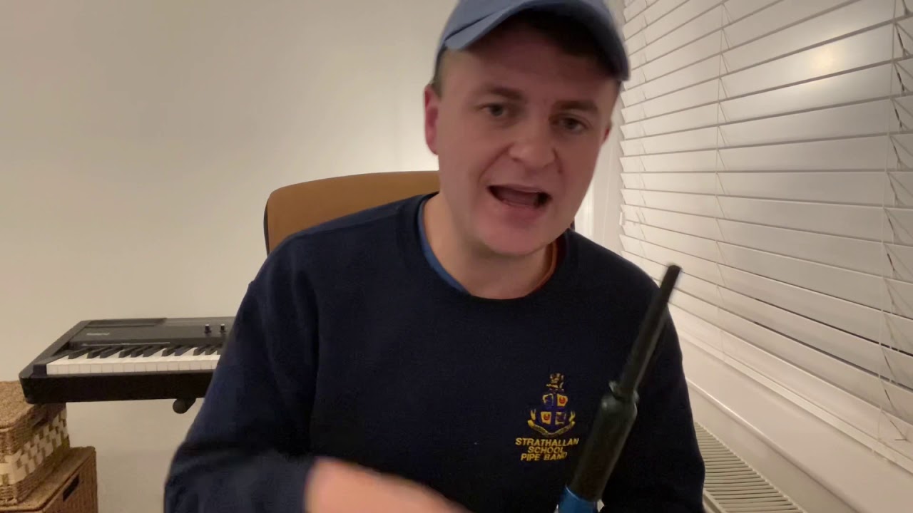 Learn to play a jig, ‘Rocking the Baby’ on chanter/bagpipes.