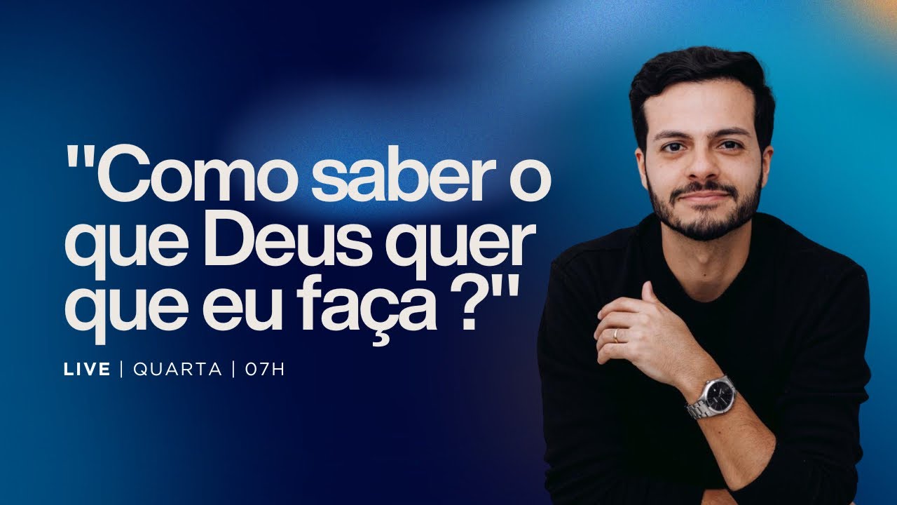 LIVE | Como Saber o Que Deus Quer Que Você Faça? | Ageu 1
