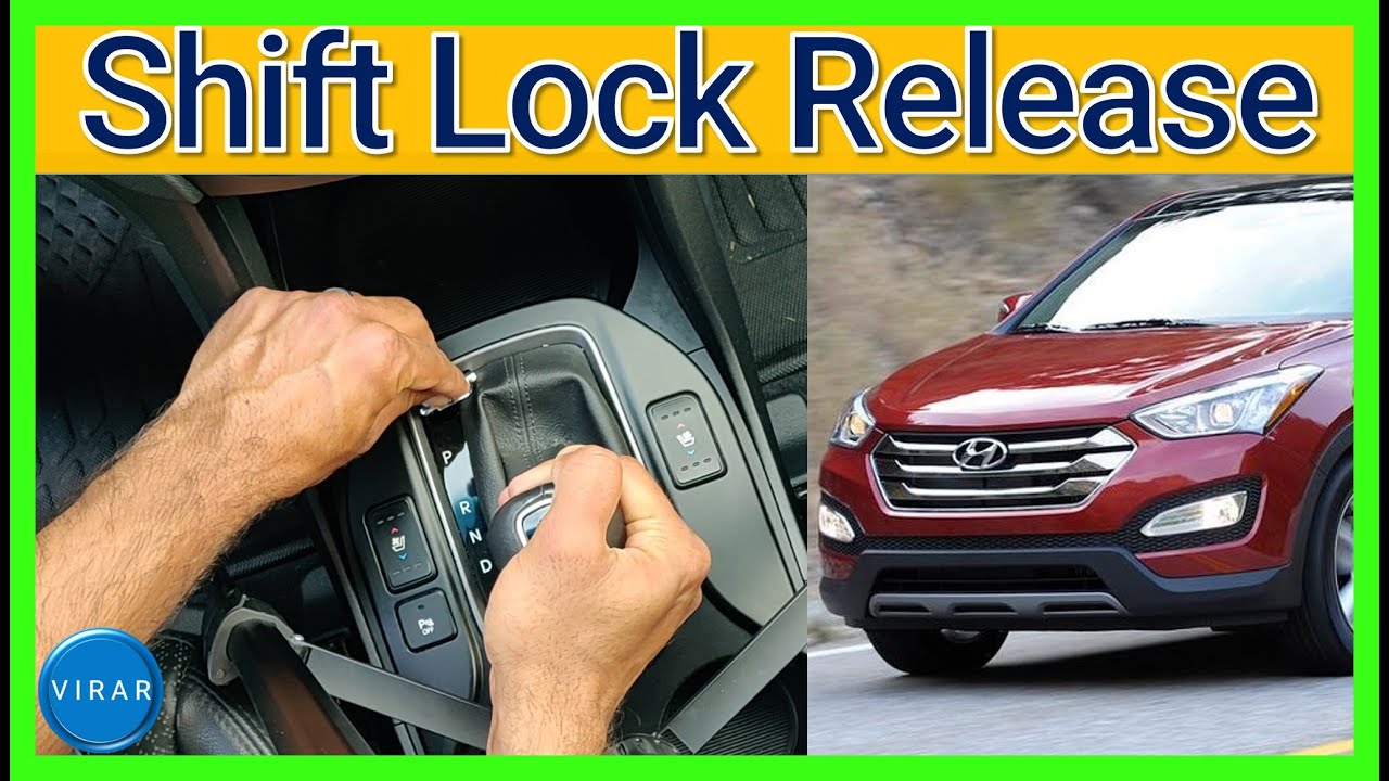 Рычаг переключения передач застрял в положении «Park» — Hyundai Santa Fe (2013-2018)