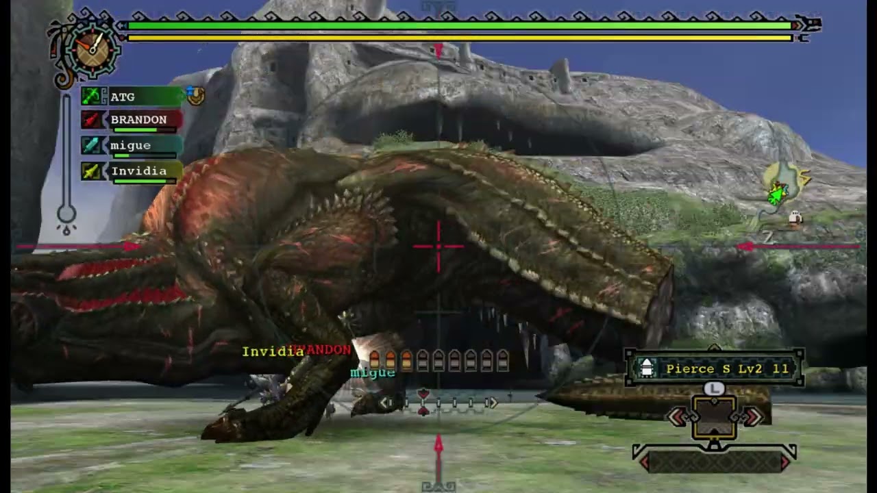 Monster Hunter Tri (MH3SP Server) - 25 Jaggia/2 Deviljho
