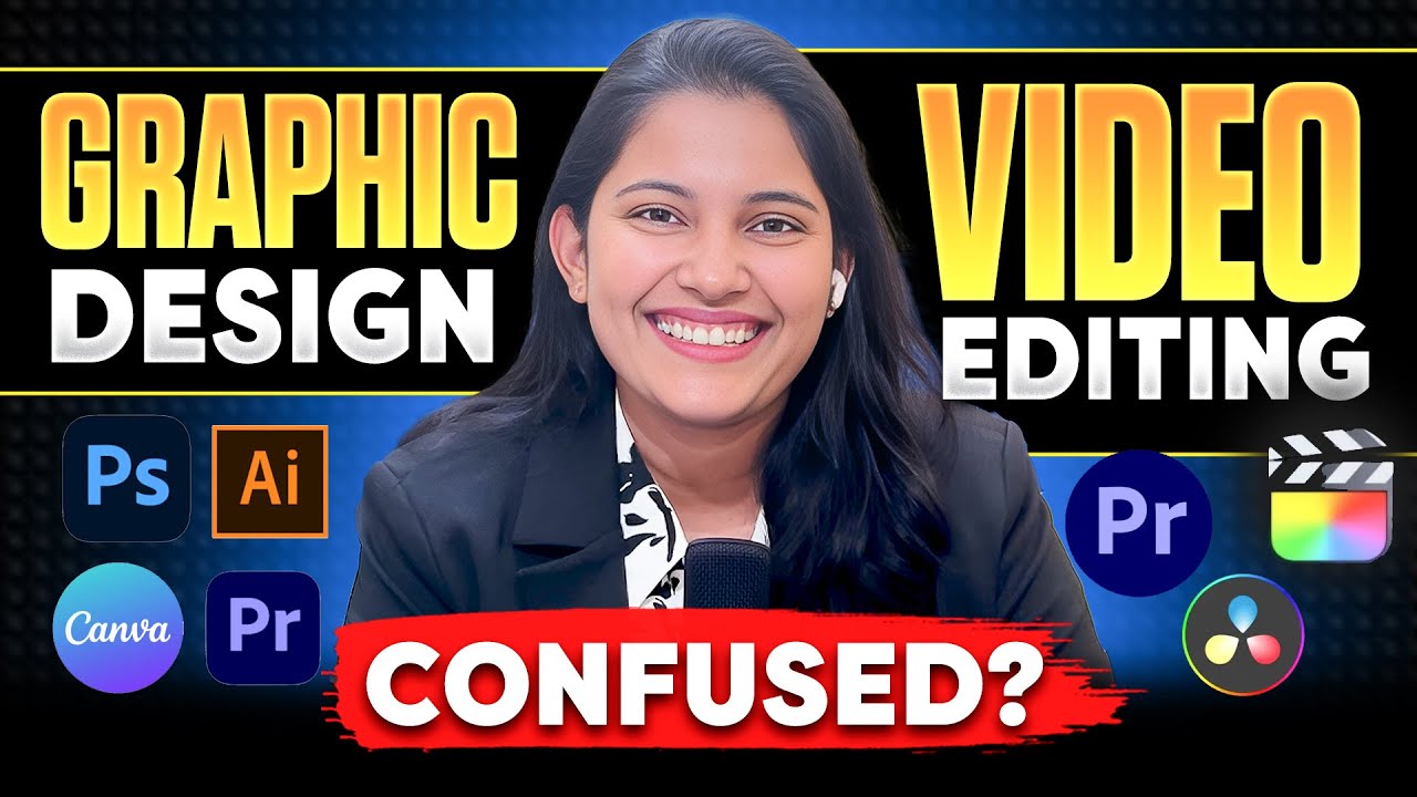 Graphic Designing vs Video Editing❓Skills, Salary, Tools, Ai Impact | Swati Dhamunia