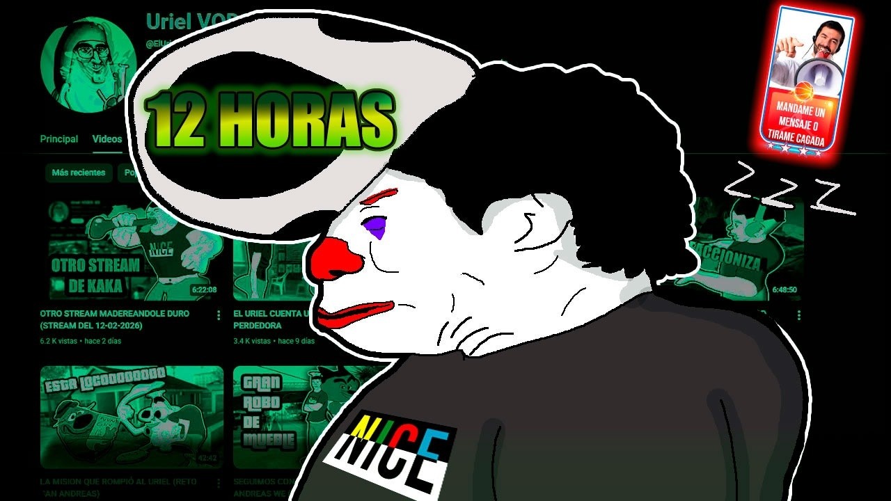 EL URIEL HACE SU PRIMER 12 HORAS DEL A&Ntilde;O (STREAM DEL 24-02-2026)