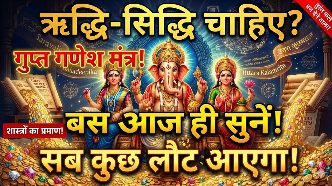 Money & Success Attraction Mantra: गणेश जी का यह गुप्त मंत्र खोल देगा किस्मत के द्वार!