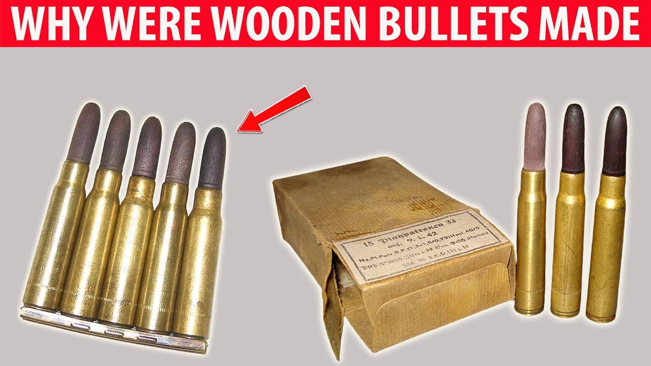 Why were wooden bullet cartridges issued for the Mosin and Mauser rifles? The secret is revealed!