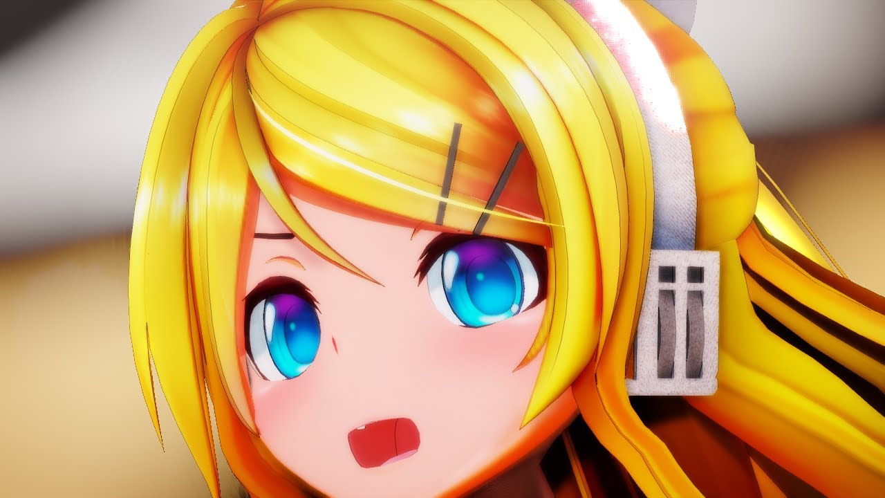 【MMD】Booo!【む～ぶ式鏡音リン】