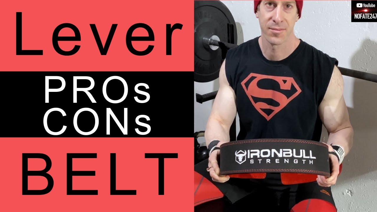 How Do Lever Weight Lifting Belts Work | Iron Bull Strength 13mm Lever Belt Review