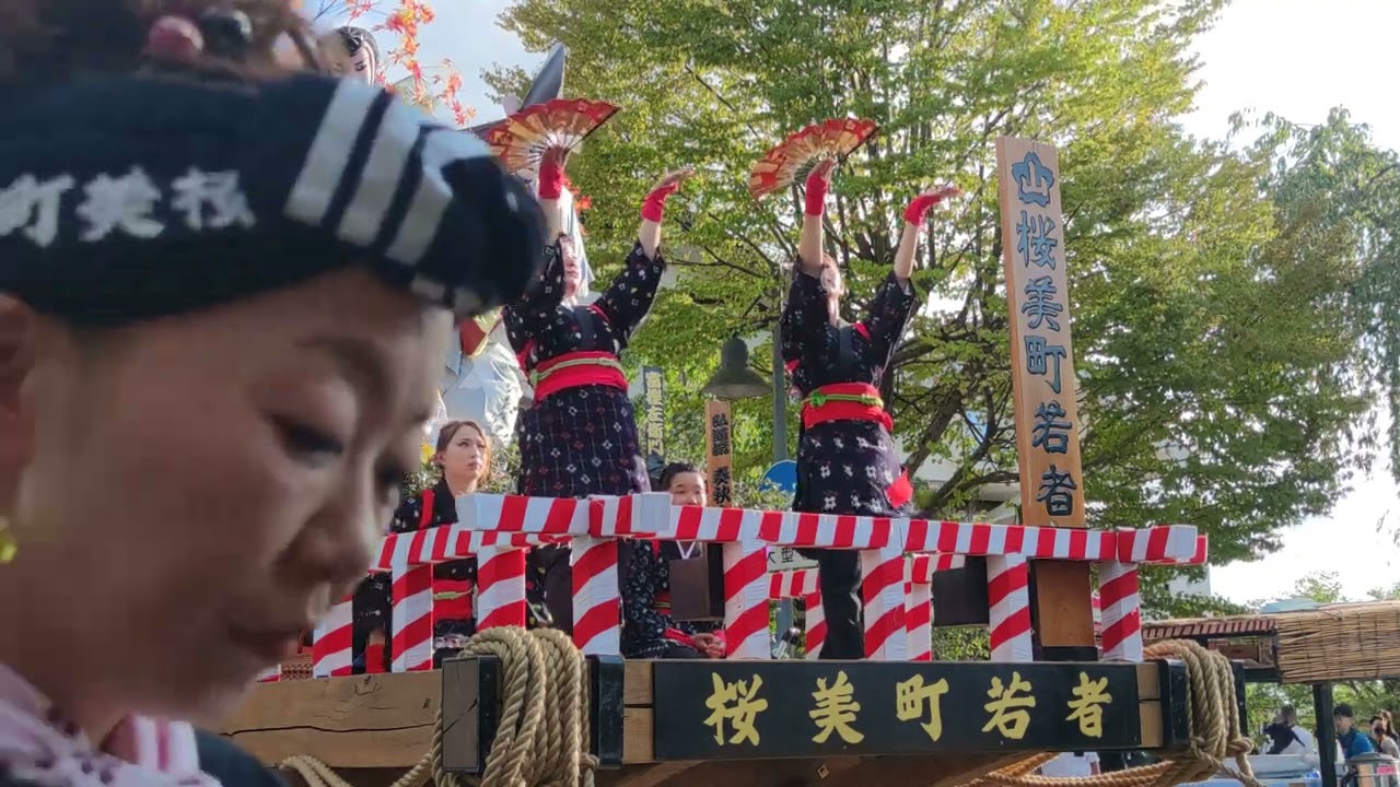 令和五年　角館のお祭り　桜美町　東部・横町張番奉納