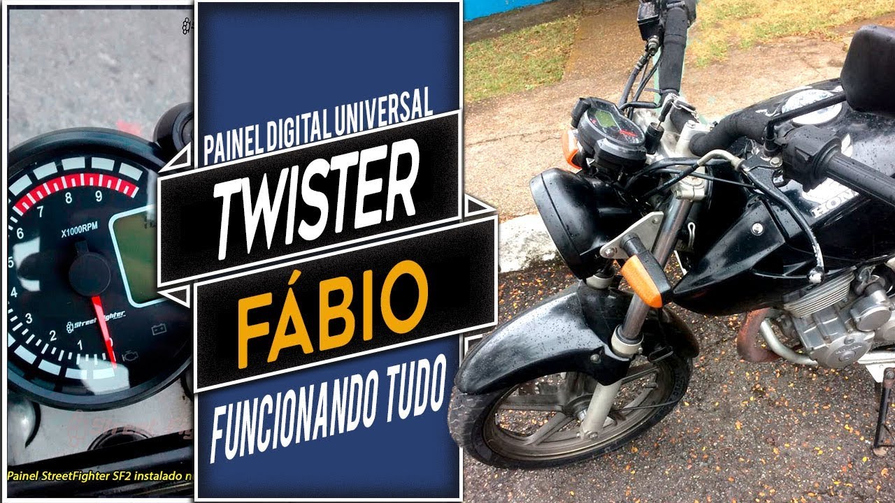 Twister do Fab&atilde;o - Com painel digital Universal SF2