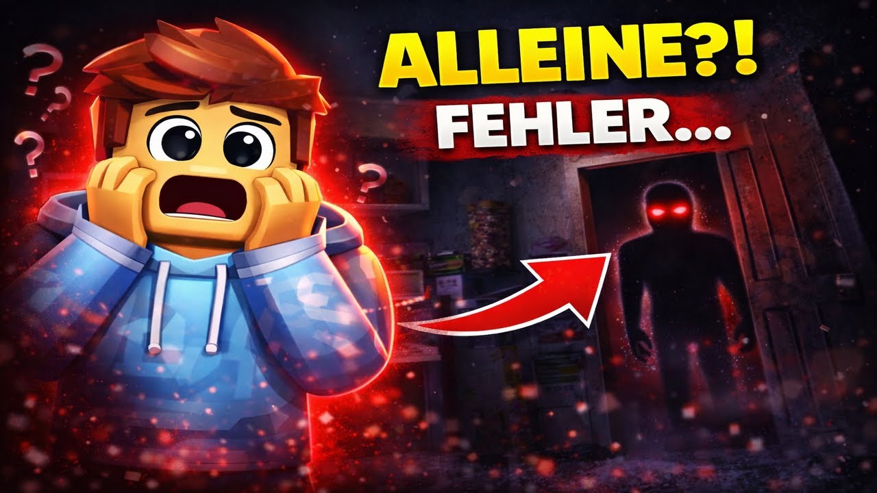 Roblox Horror 😱 Scary Shawarma Kiosk ALLEINE gespielt… GROSSER FEHLER