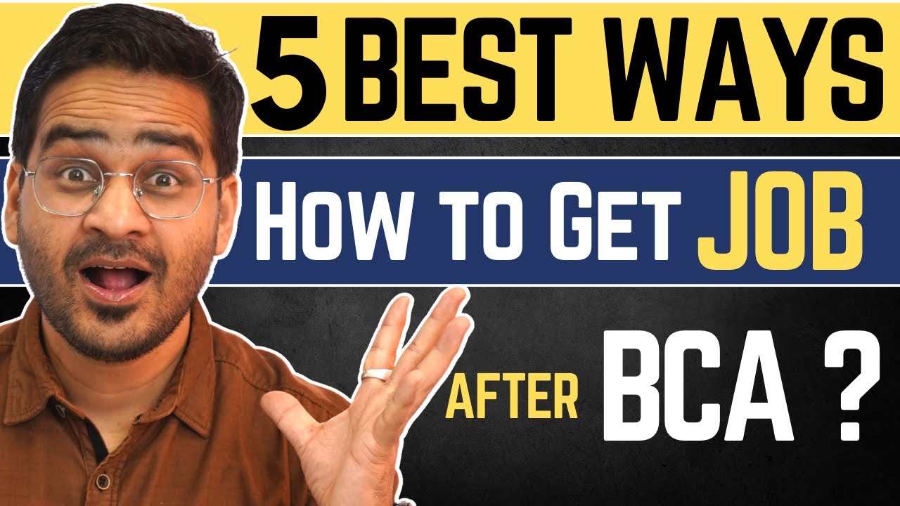 💥How to Get Job After BCA? Best 5 Ways to Get Jobs After BCA in 2023 #bca #jobs #bcacourse  #viral
