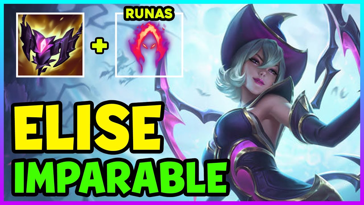 🔥 *MUY PODEROSA* COMO JUGAR ELISE JUNGLA S15 GUÍA ESPAÑOL | TEMPORADA 15 LOL 2025
