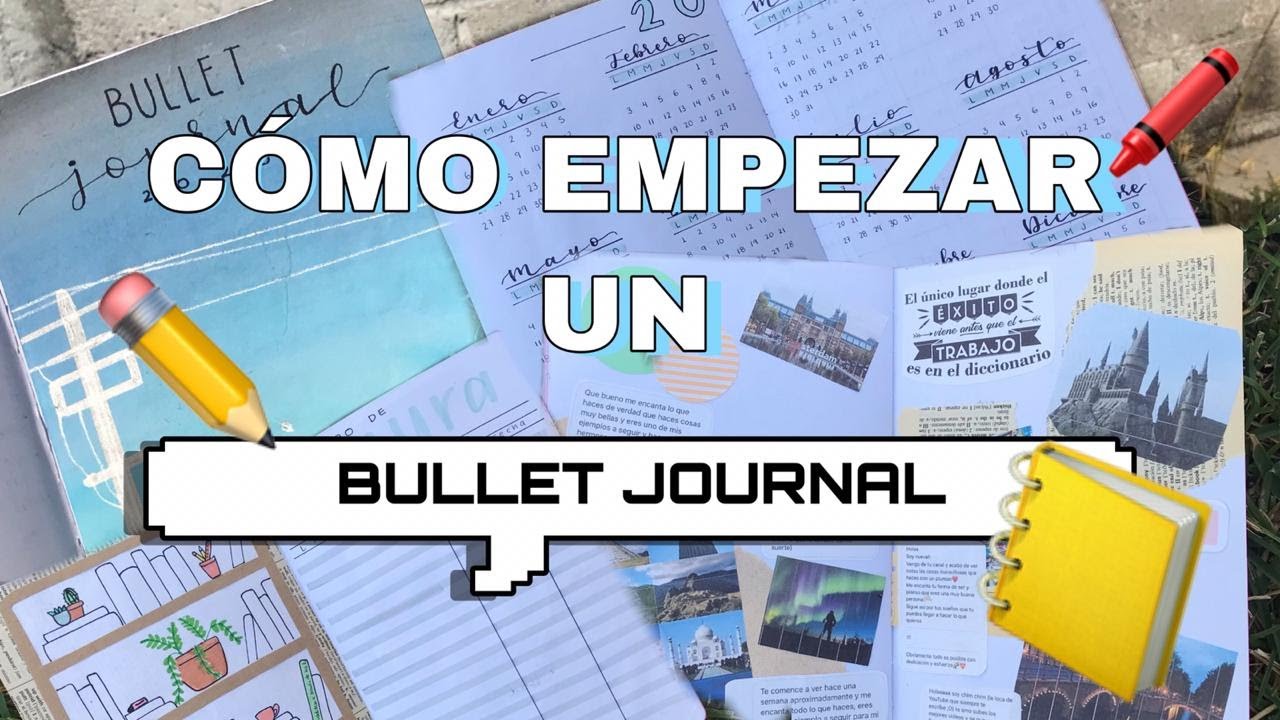 C&oacute;mo empezar un BULLET JOURNAL/ Bullet journal 2020// Jerspiulk⚡️