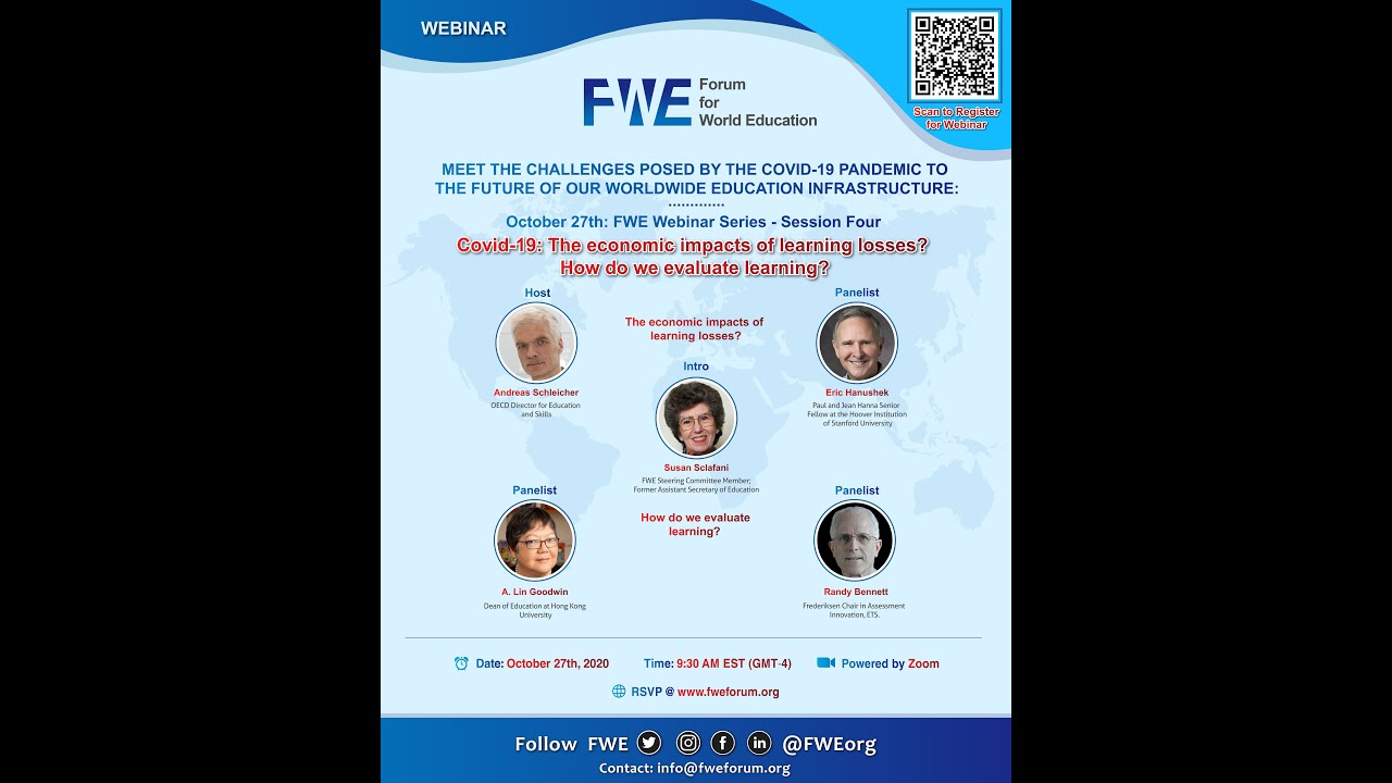 Session Four | Covid-19: The economic impacts of learning losses? How do we evaluate learning?