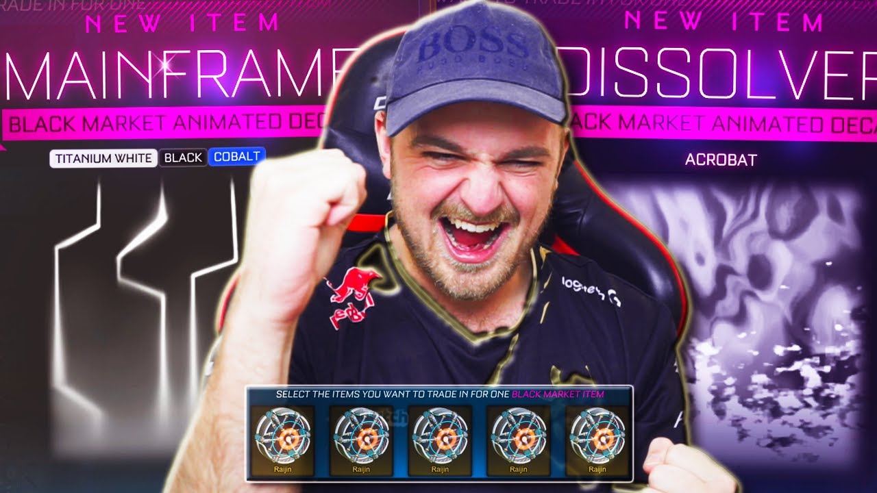 *PAINTED MAINFRAMES & TW BLACK MARKETS* | Trade Ups from the BEST Crate Series in Rocket League!