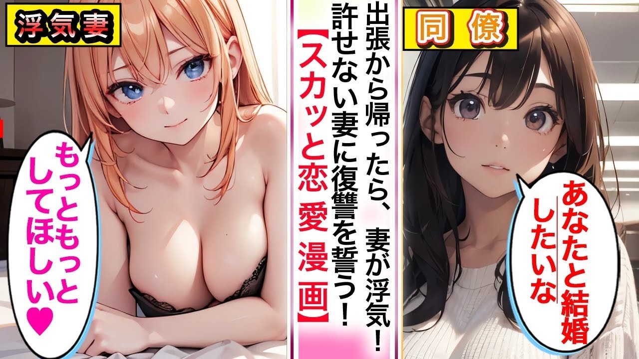 【スカッと恋愛】出張から帰ったら、妻が浮気？妻を成敗してみました 【AI漫画】